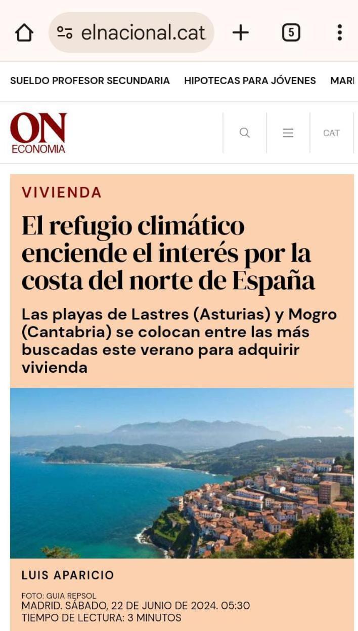 Mi Casita Del Norte Mogro Exterior foto
